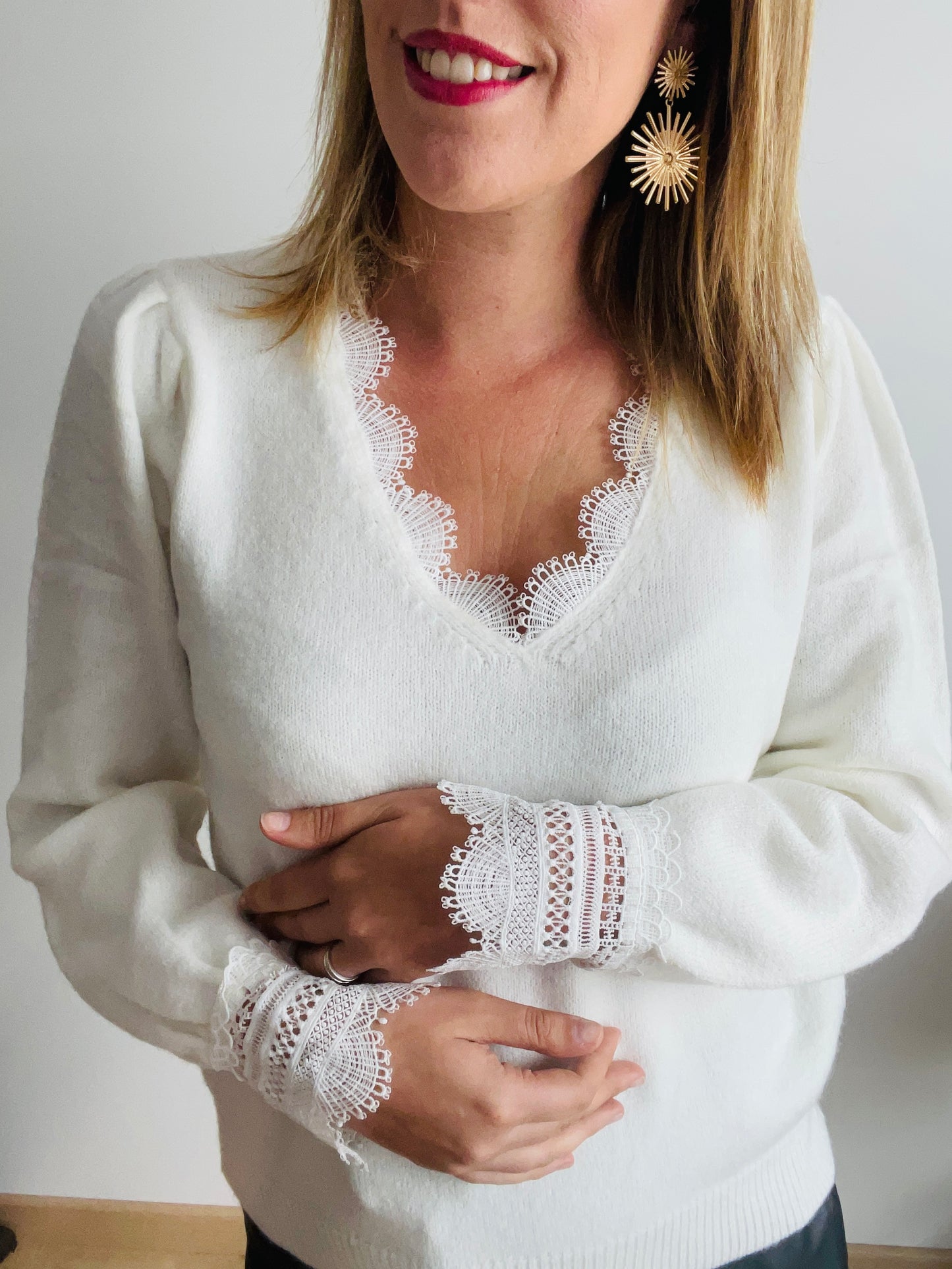 Pull JADE Beige