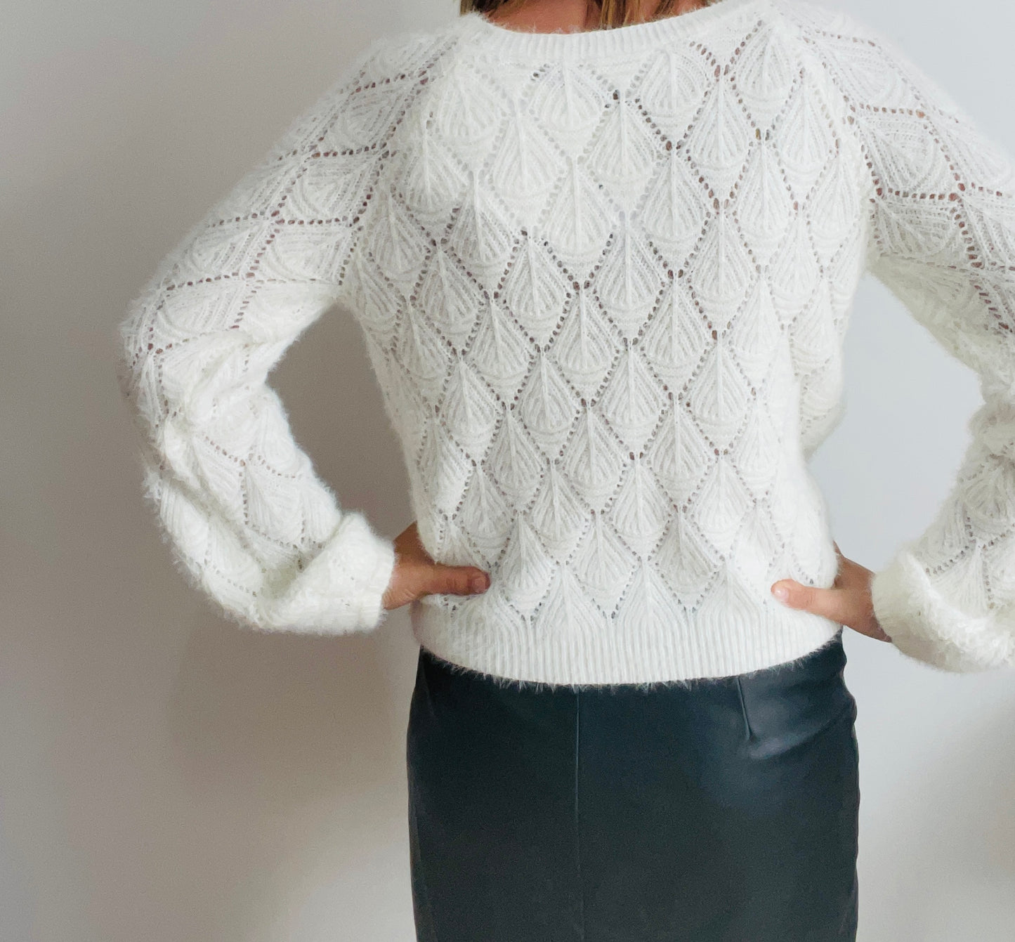 Cardigan Bijoux blanc