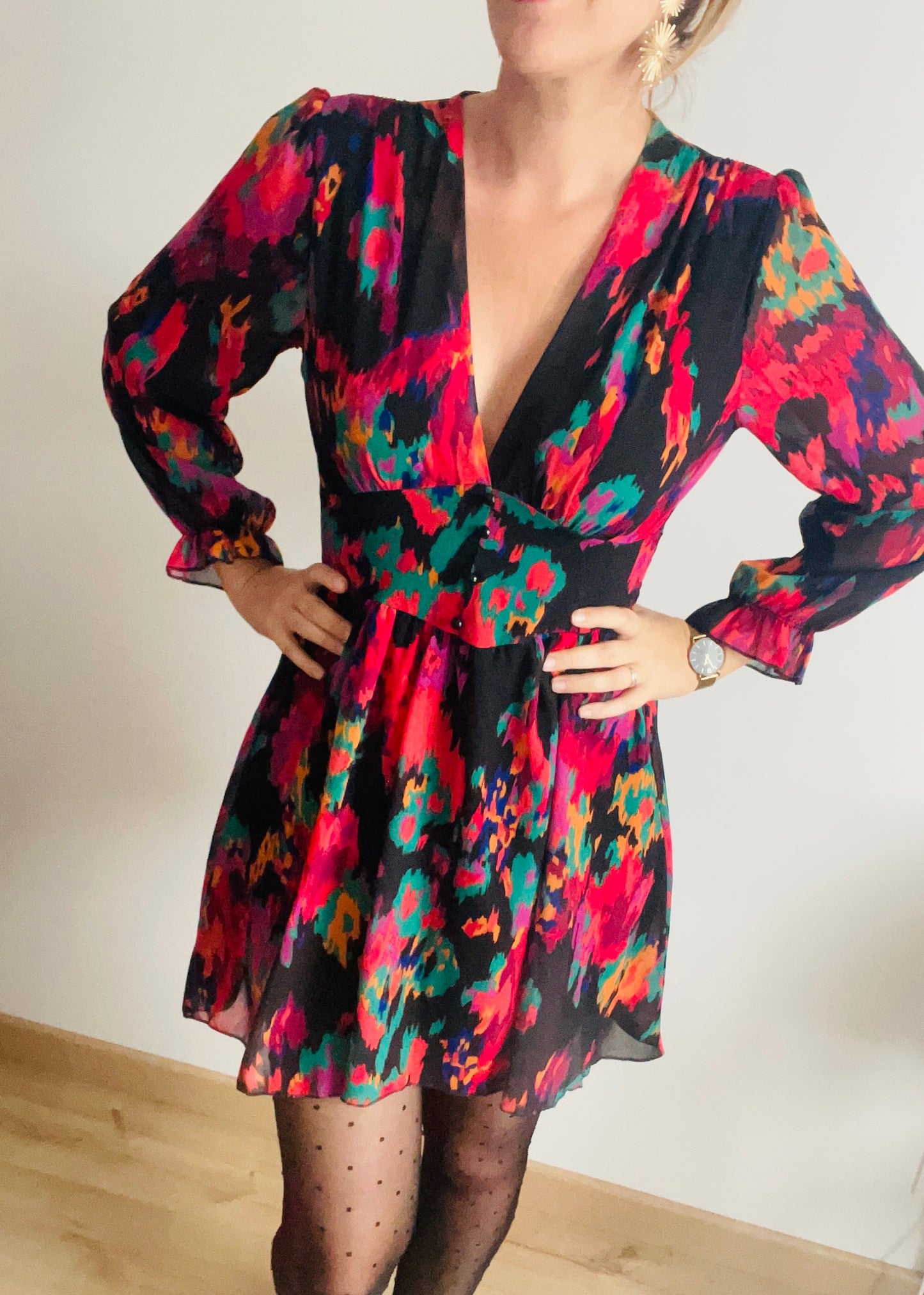 Robe Opaline courte