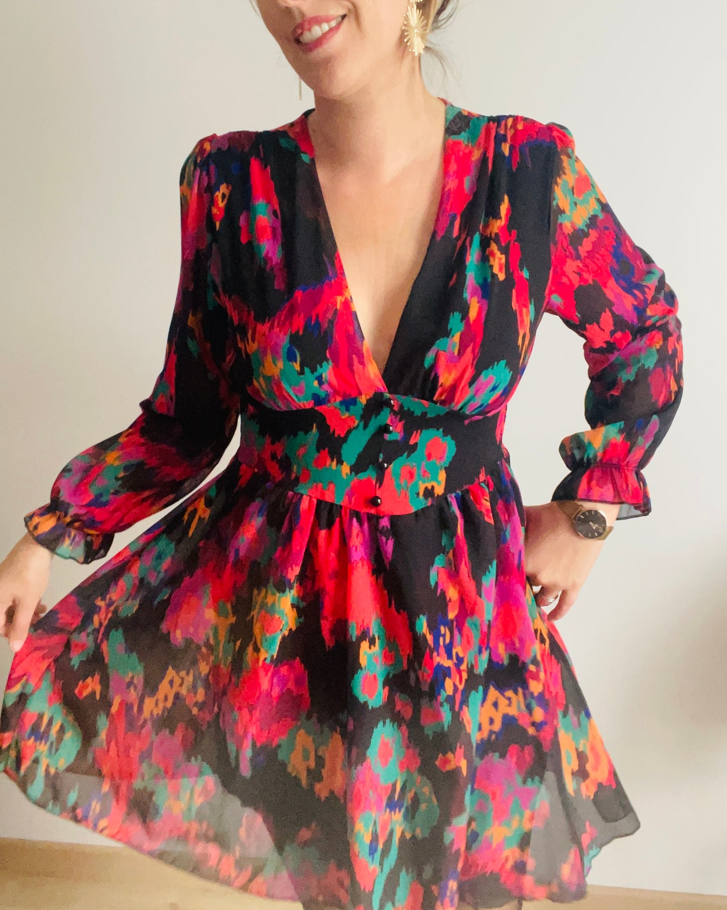 Robe Opaline courte