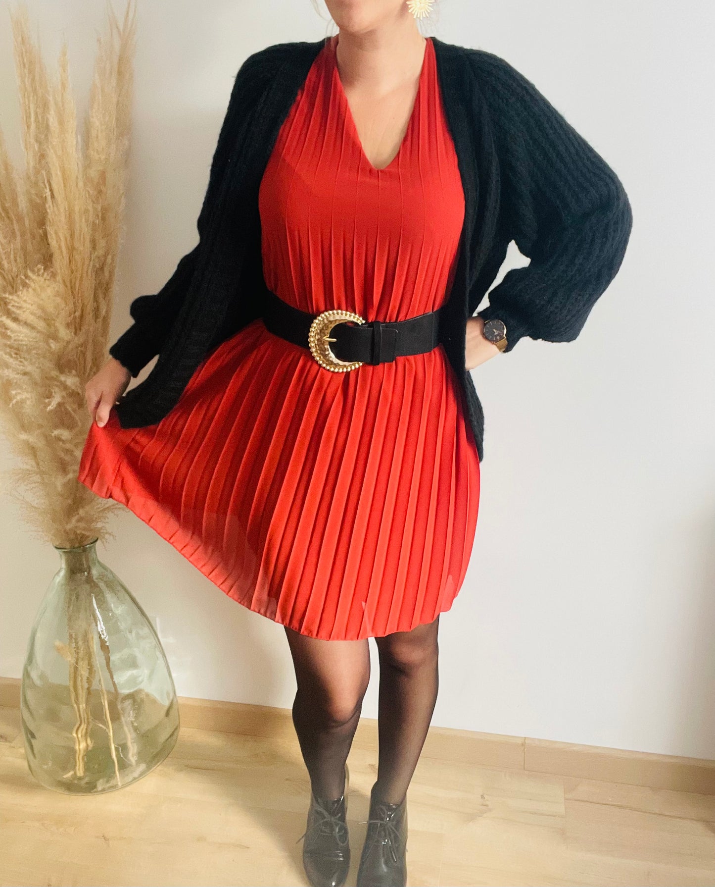 Cardigan en maille noir ROMY