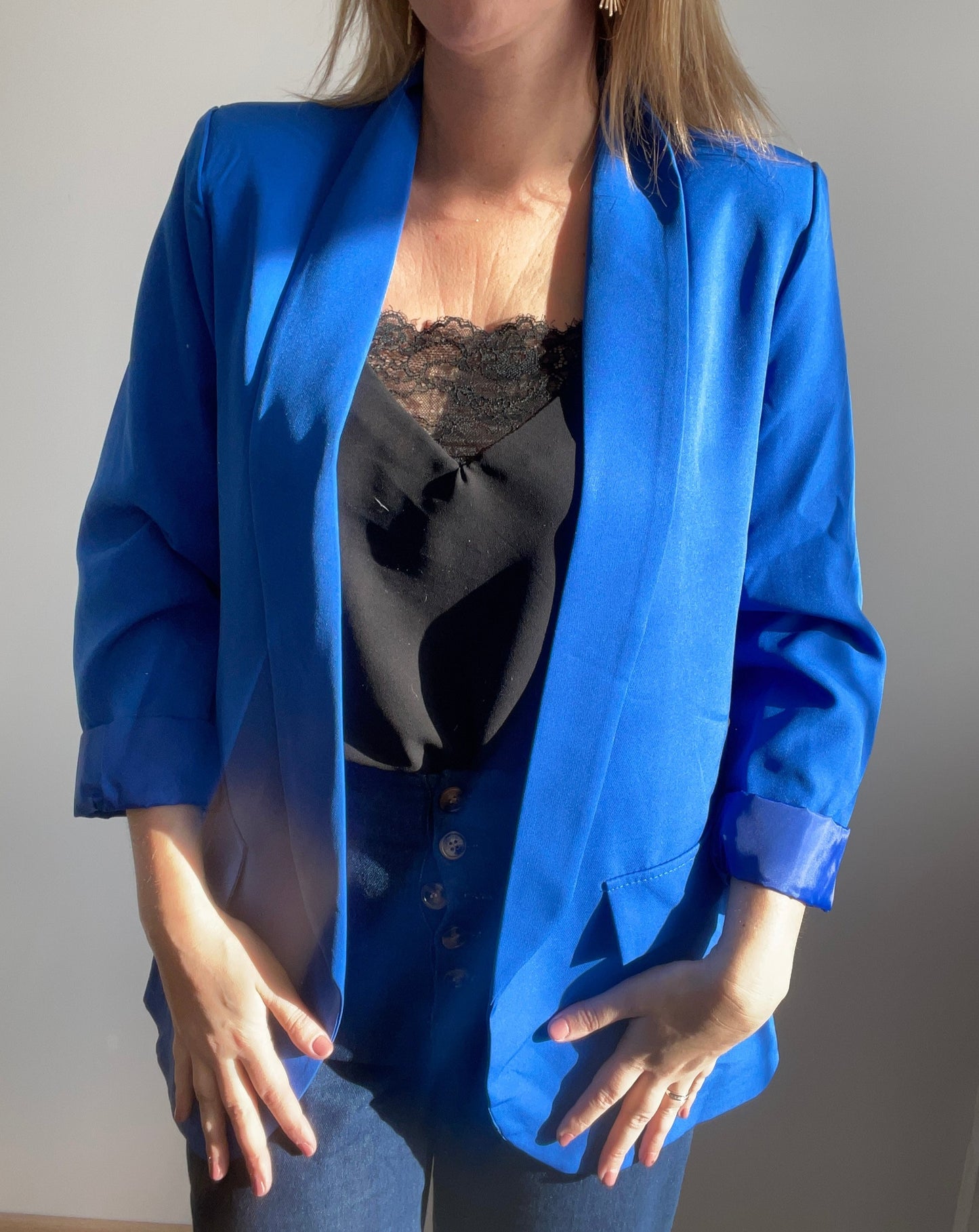 Blazer Bleu ORIANE
