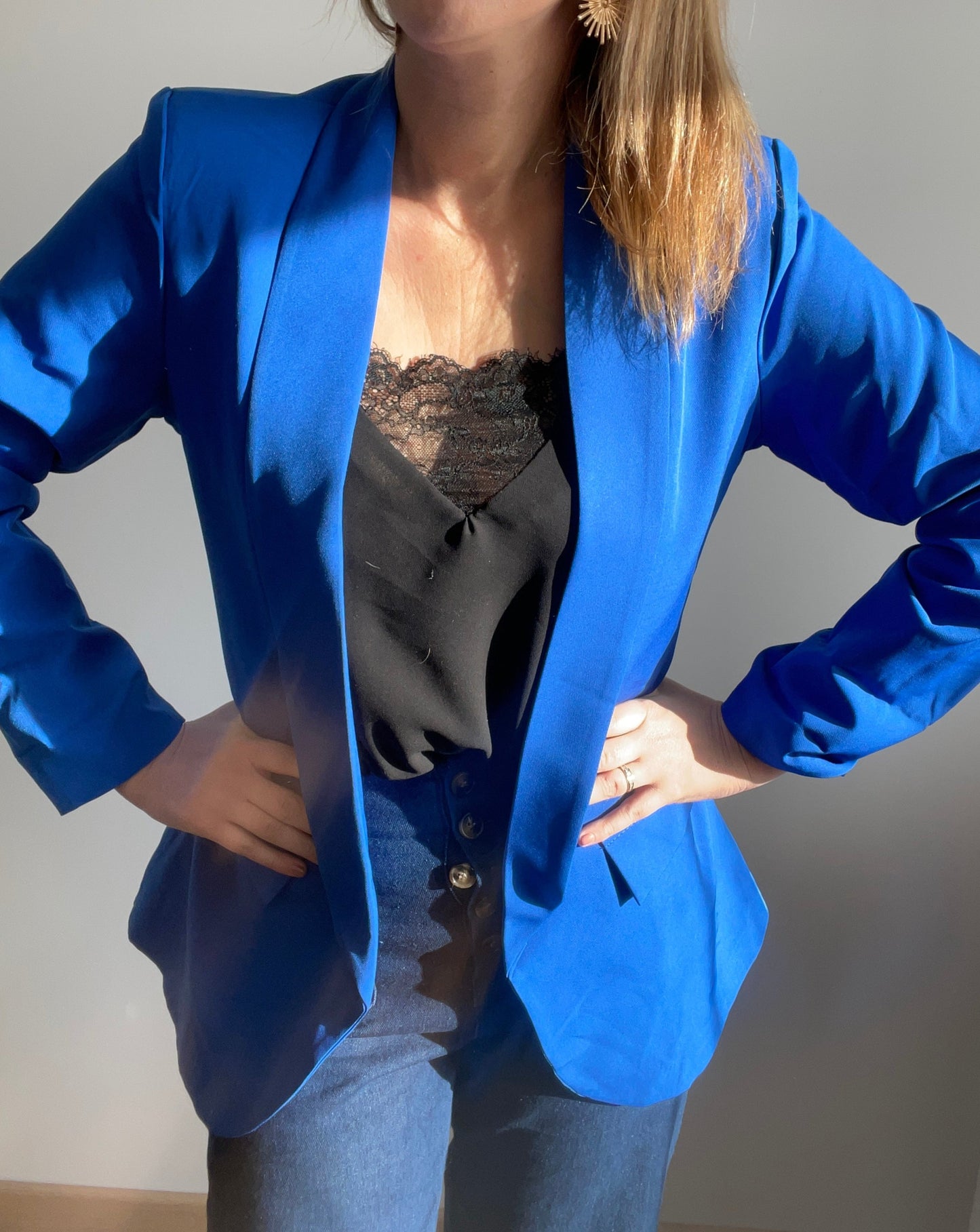 Blazer Bleu ORIANE