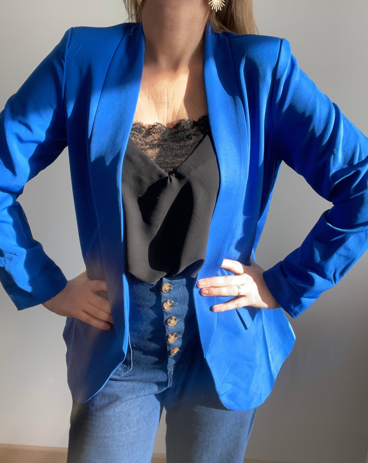 Blazer Bleu ORIANE