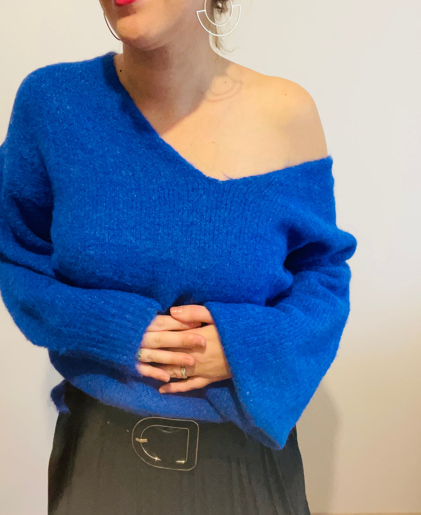 Pull bleu EMY