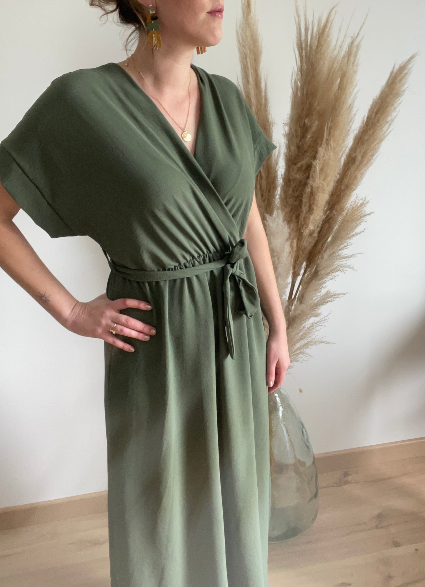 Robe CLAIRE Kaki