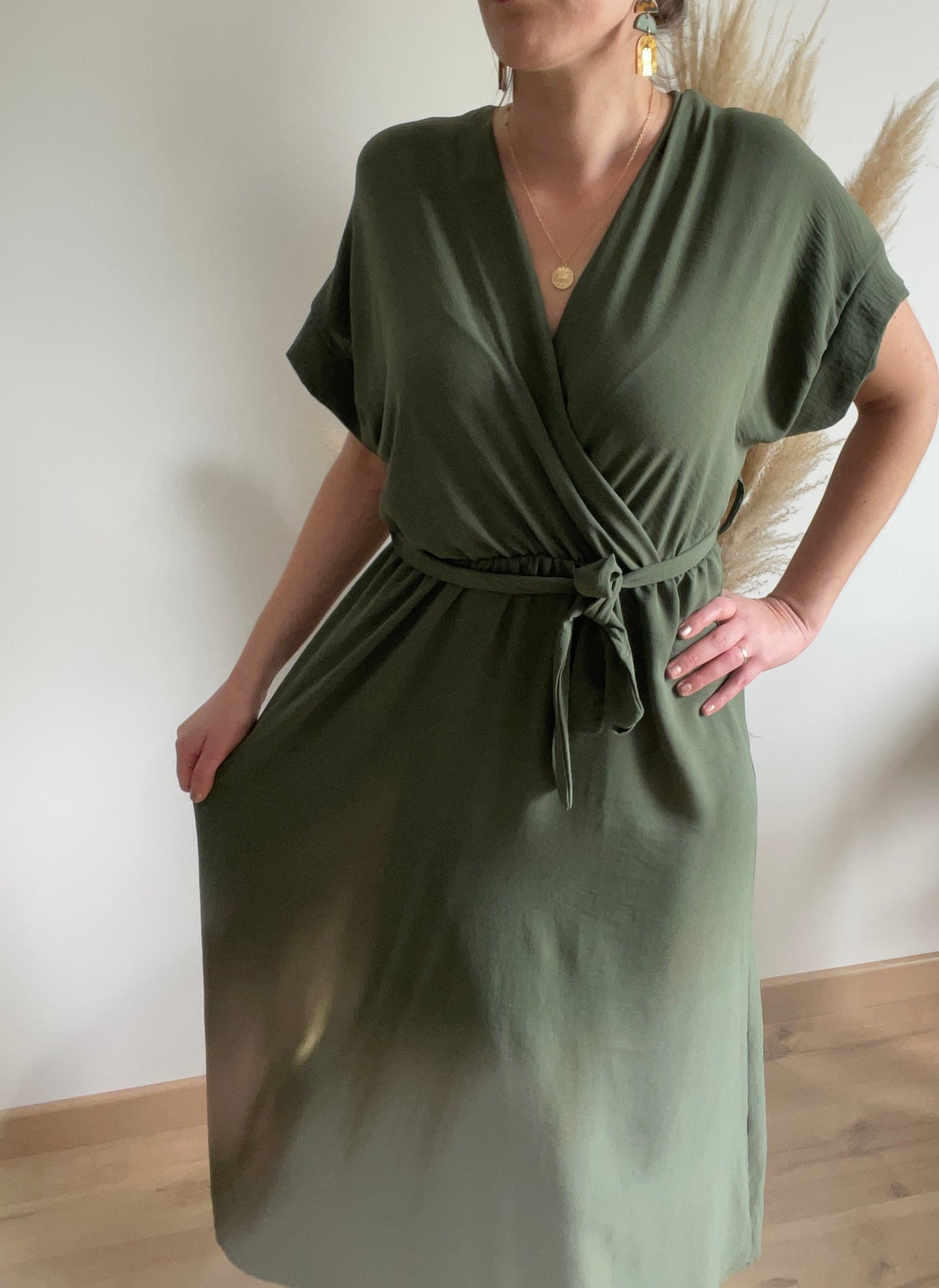 Robe CLAIRE Kaki