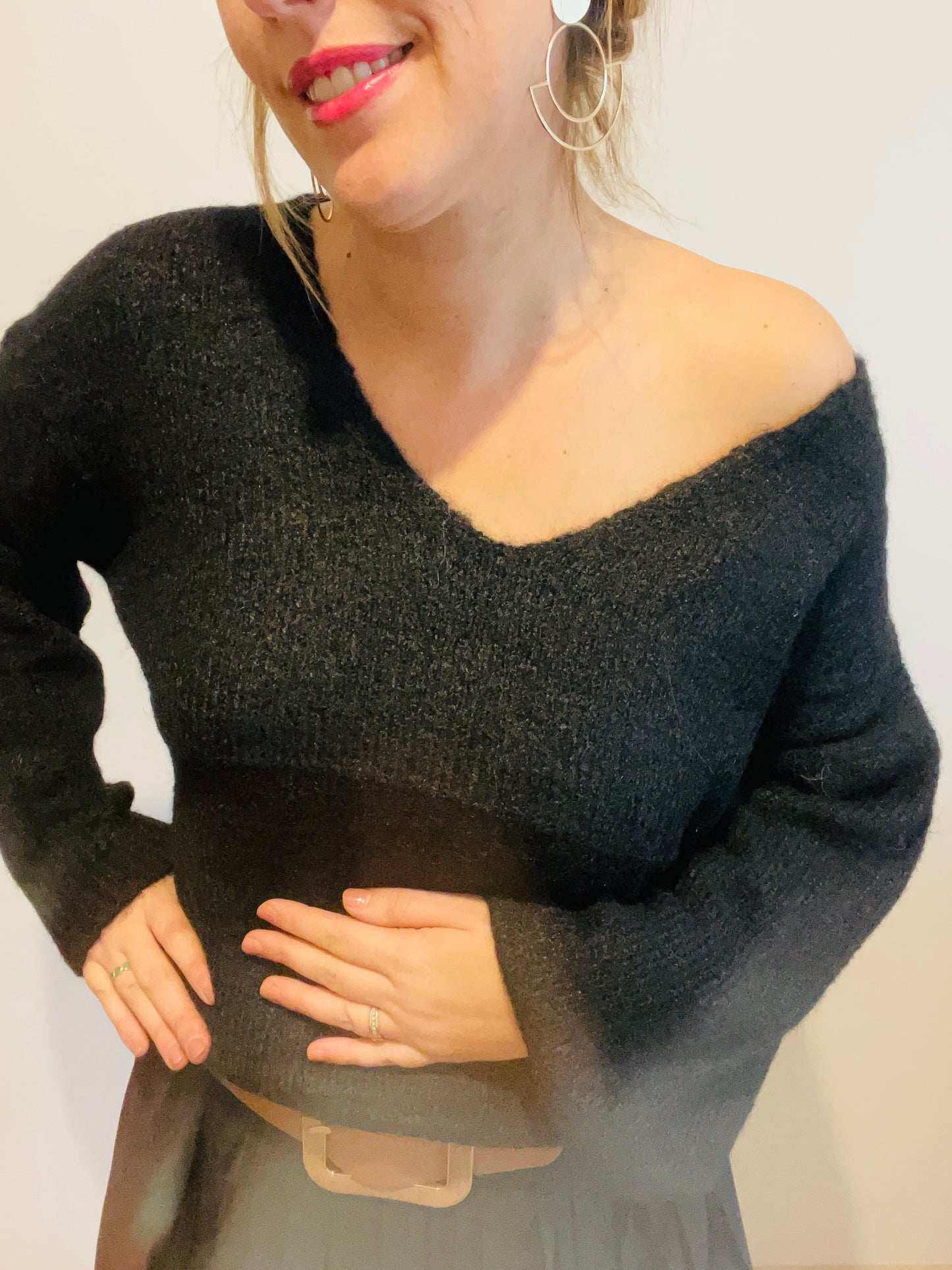 Pull noir EMY