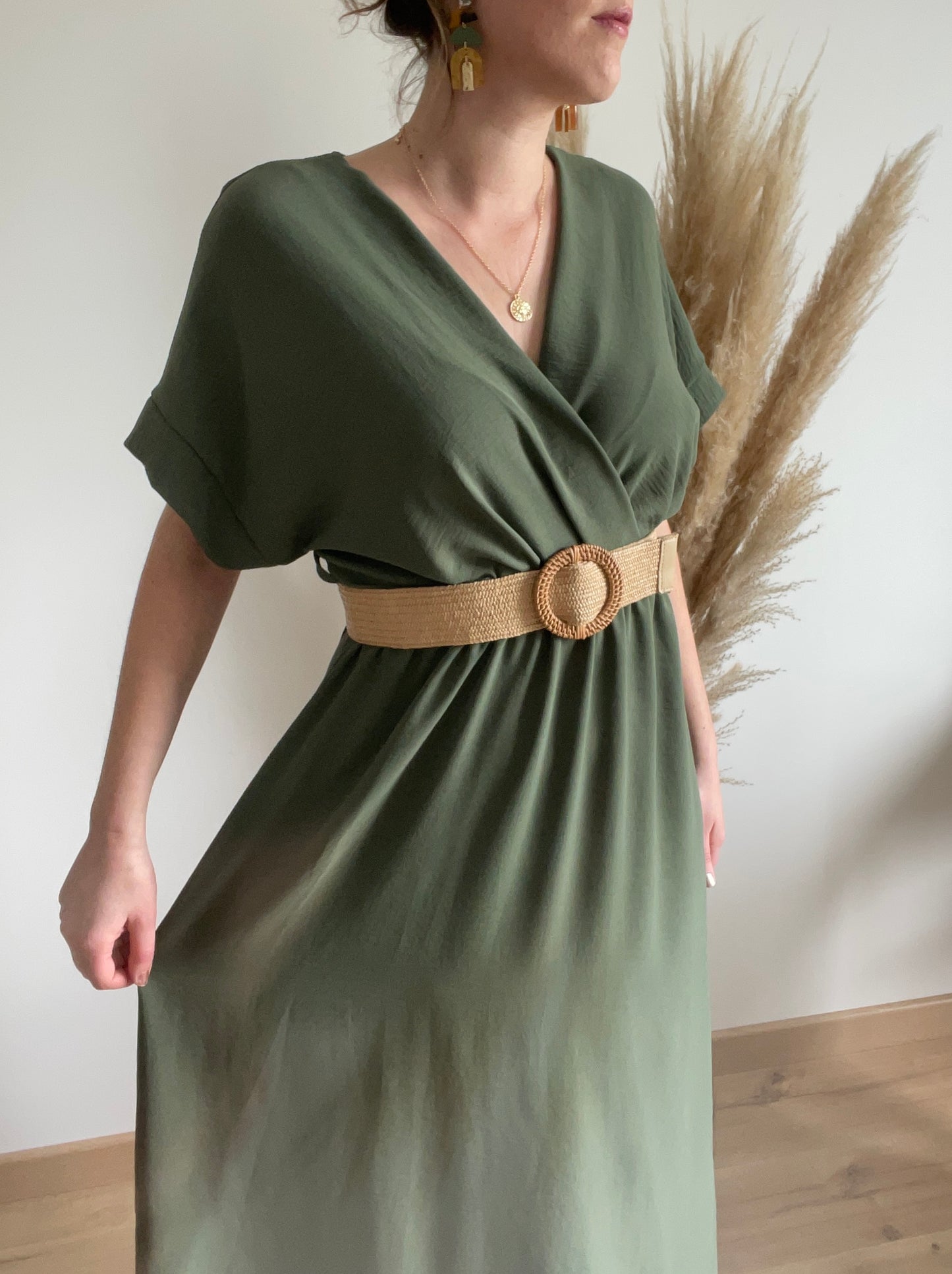 Robe CLAIRE Kaki