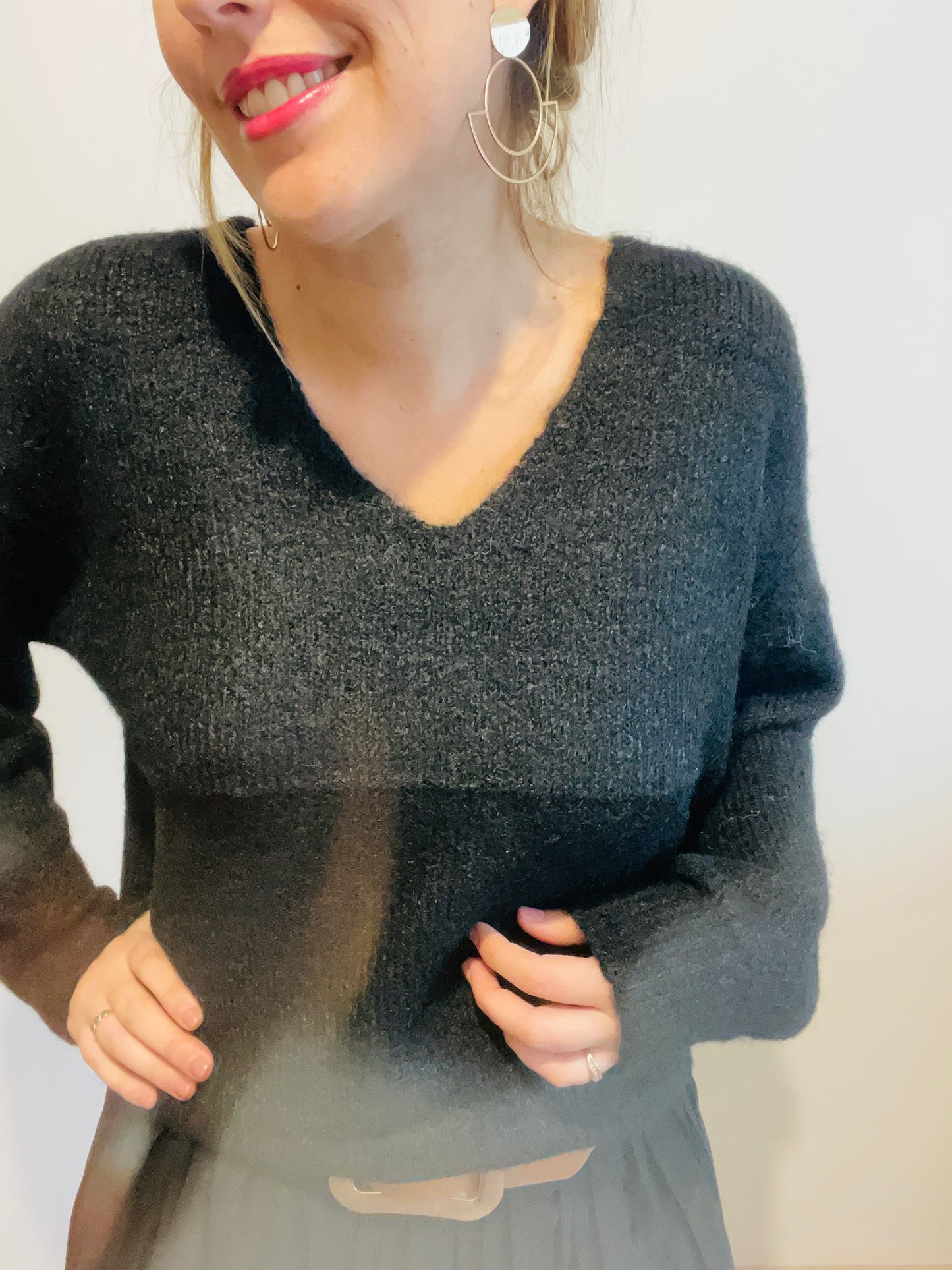 Pull noir EMY