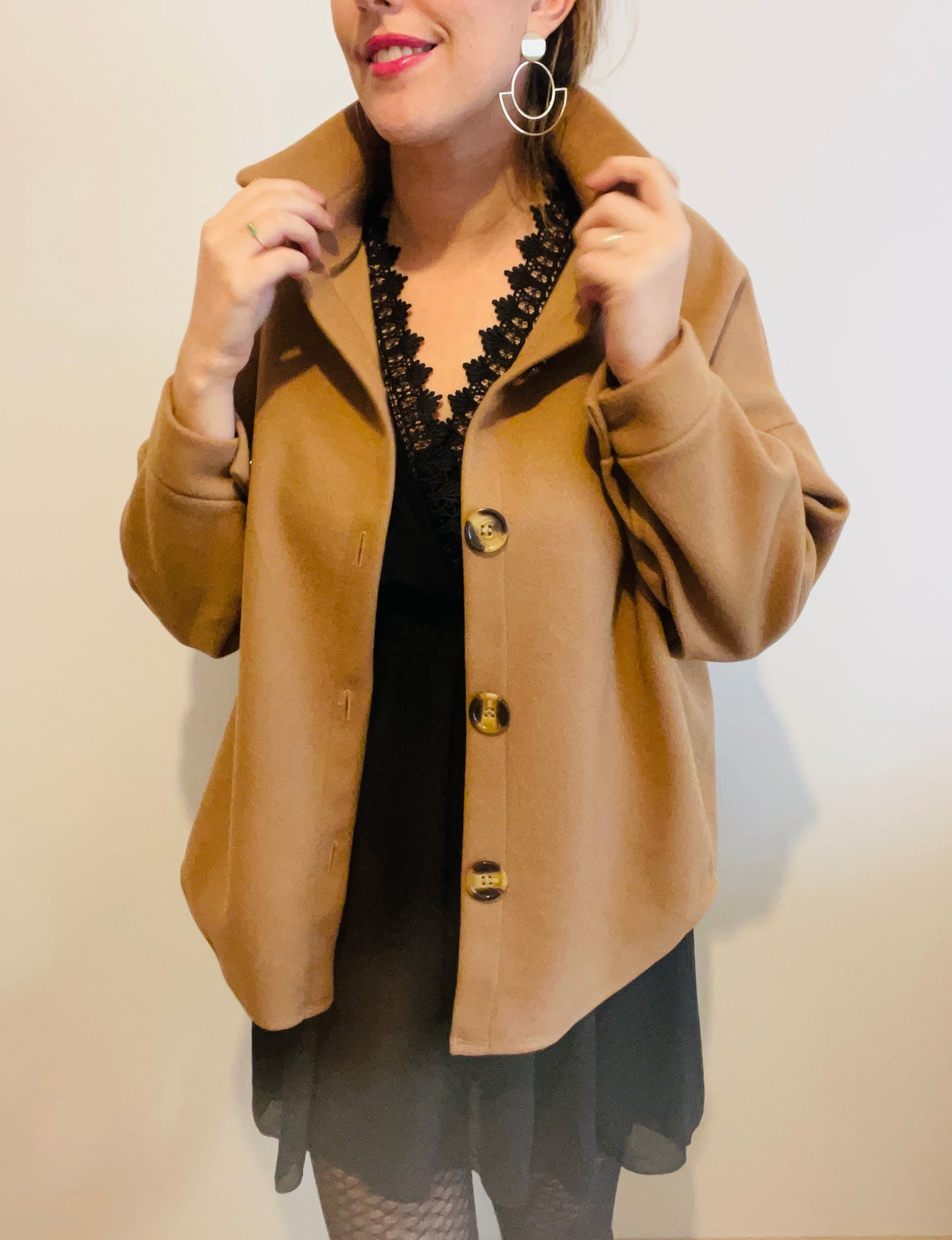 Veste camel OHANA
