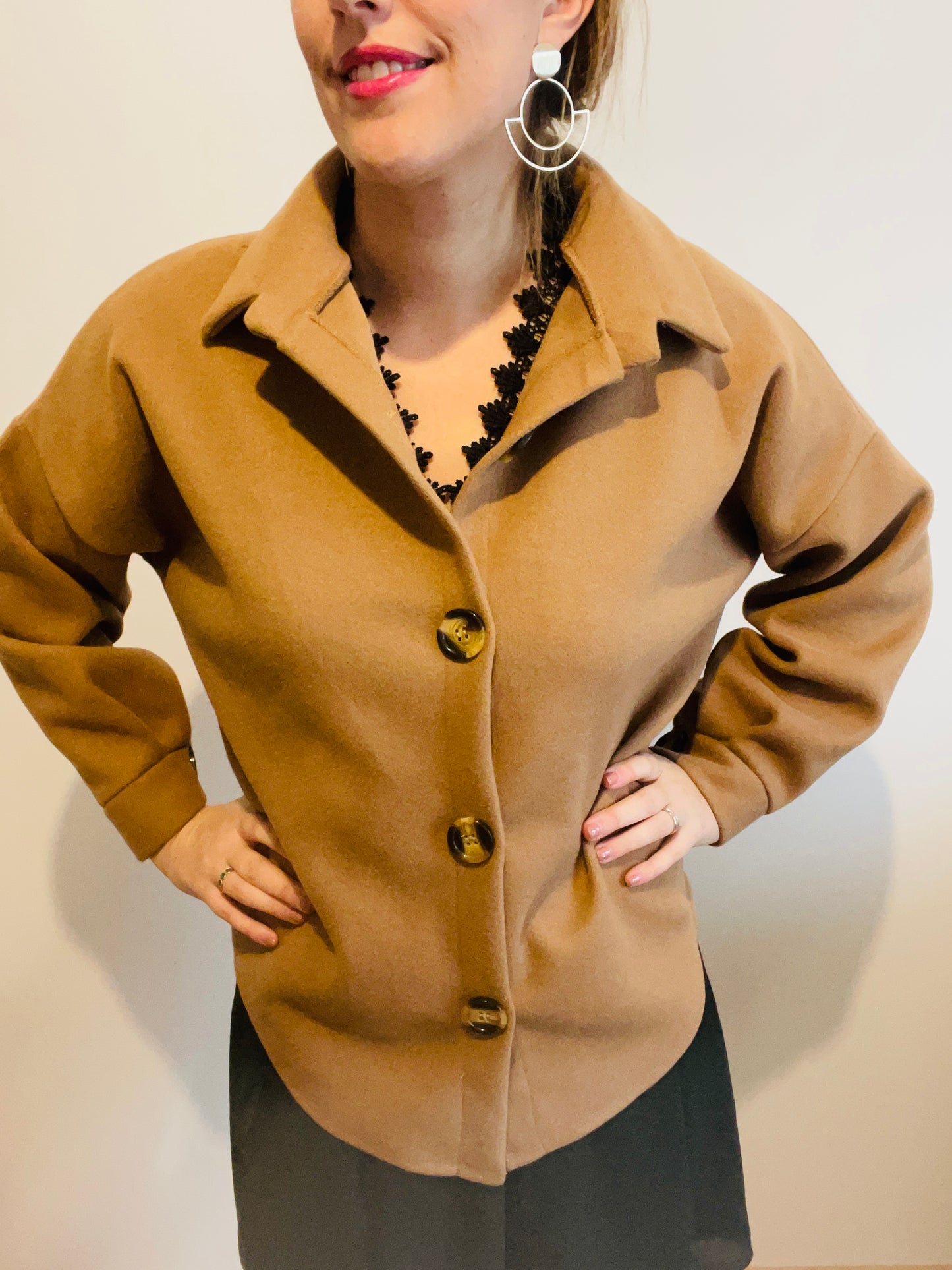 Veste camel OHANA