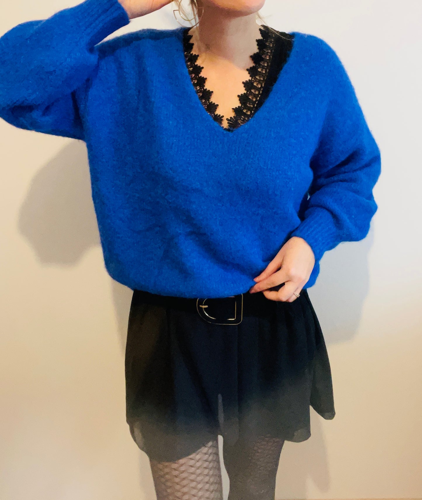 Pull bleu EMY