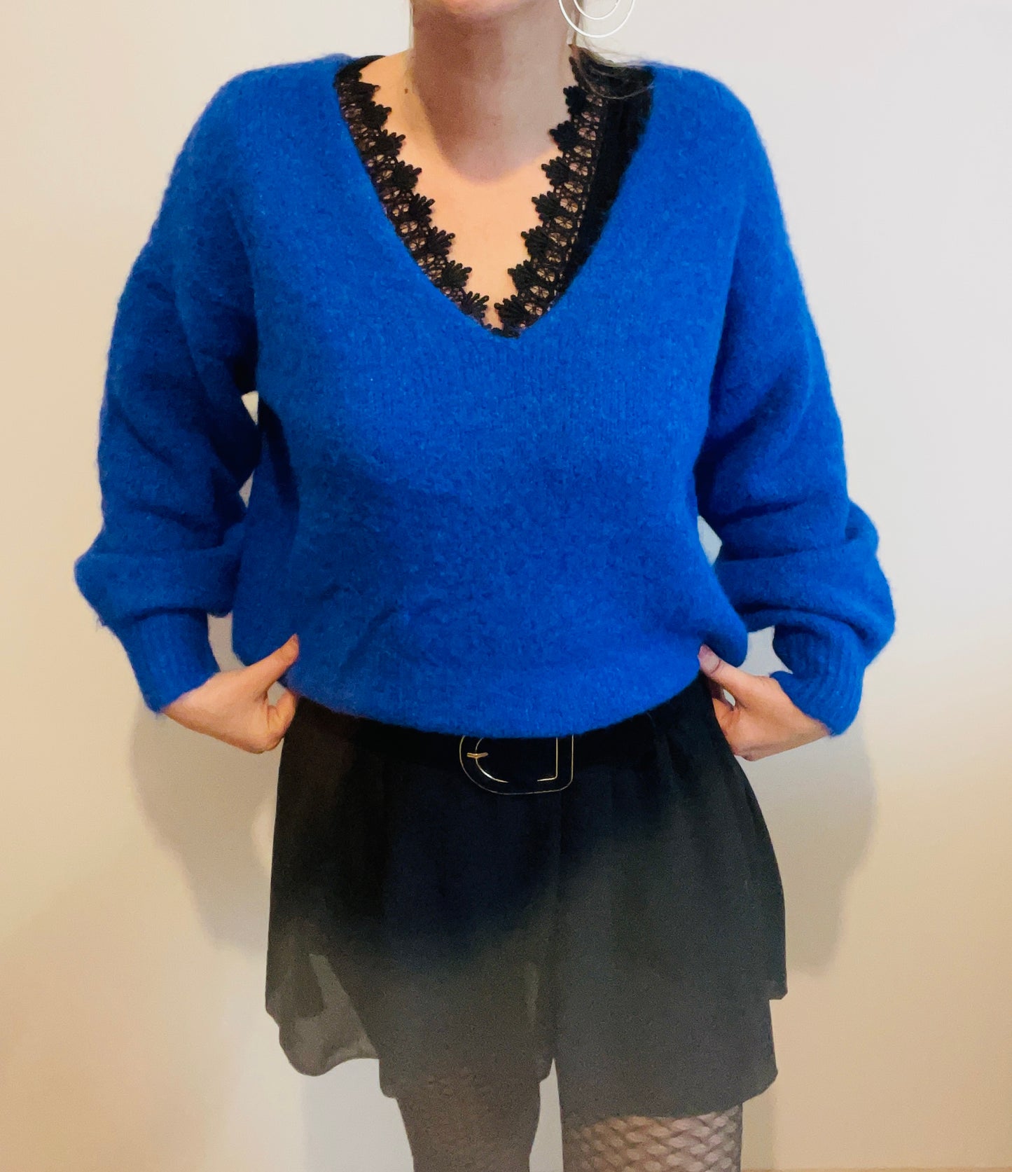 Pull bleu EMY