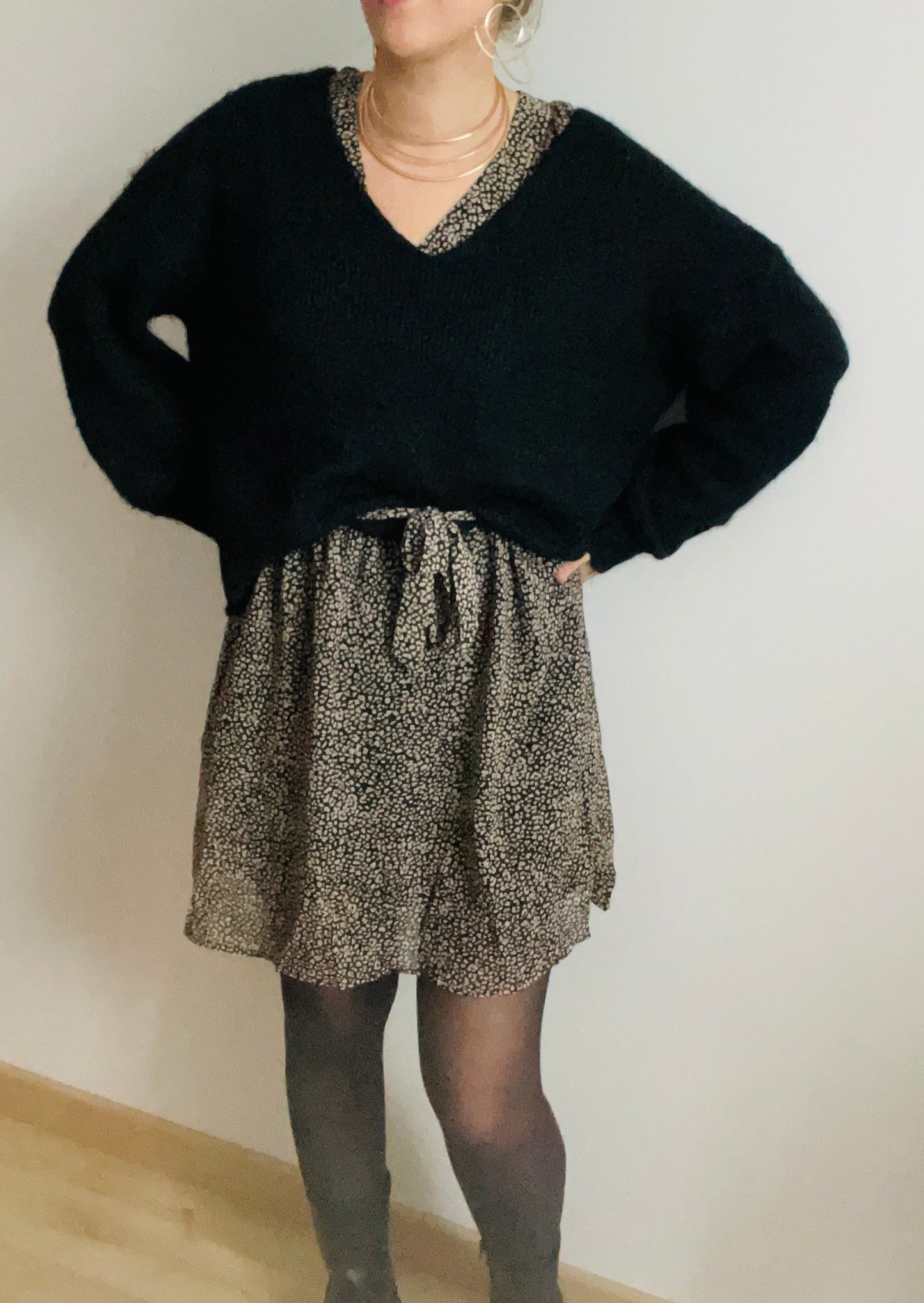 Robe Maé léopard