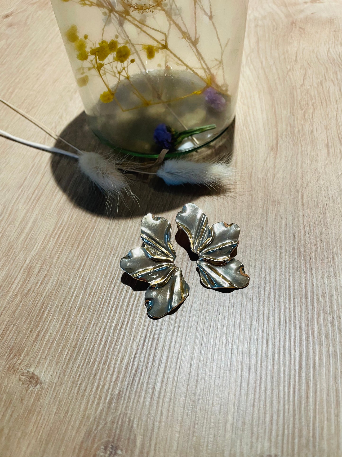 Boucles d'oreilles fleurs