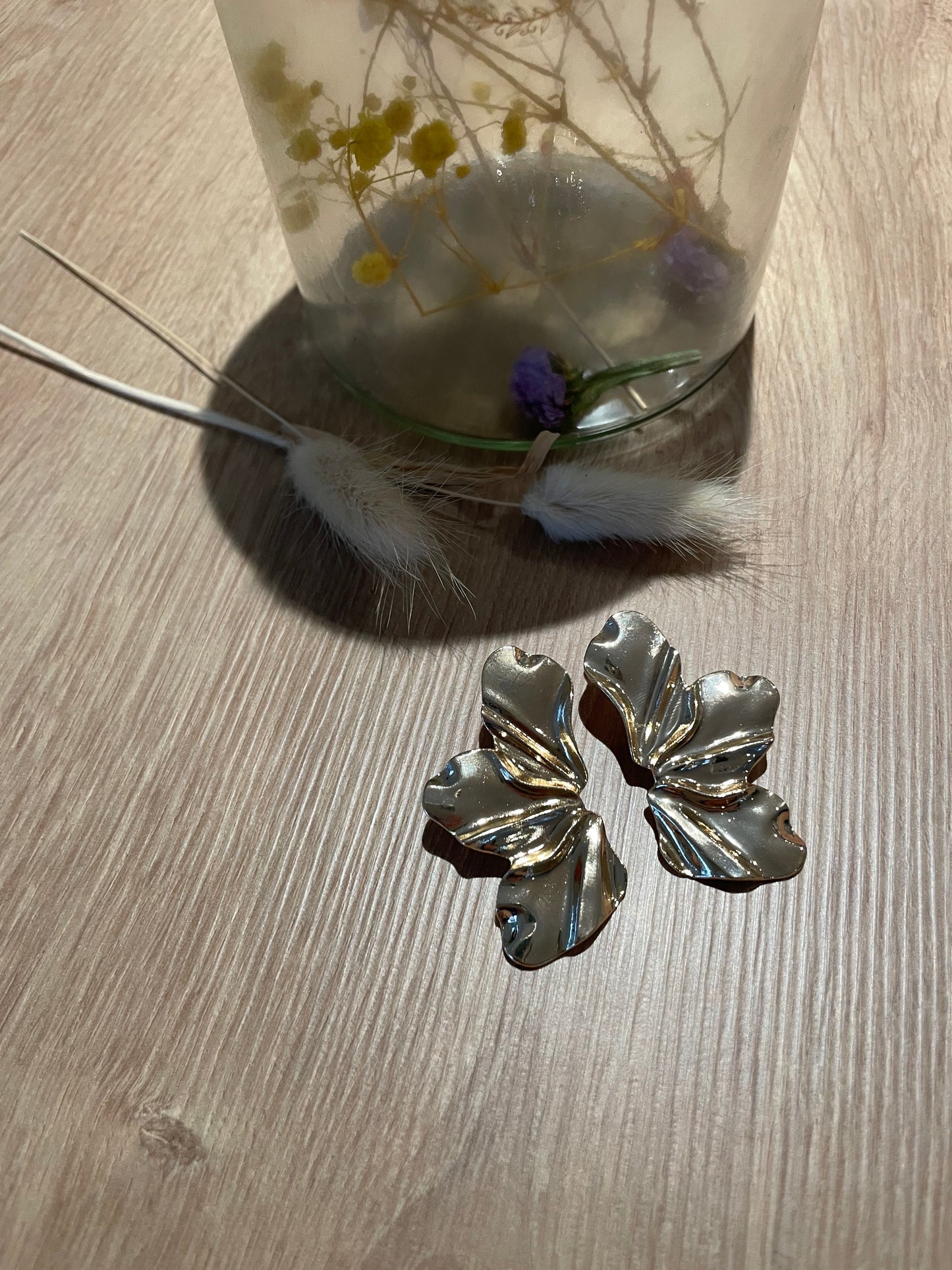Boucles d'oreilles fleurs