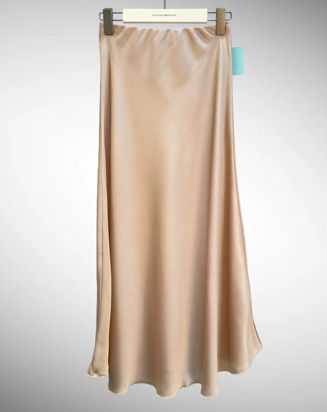 Jupe longue effet satin SKYA