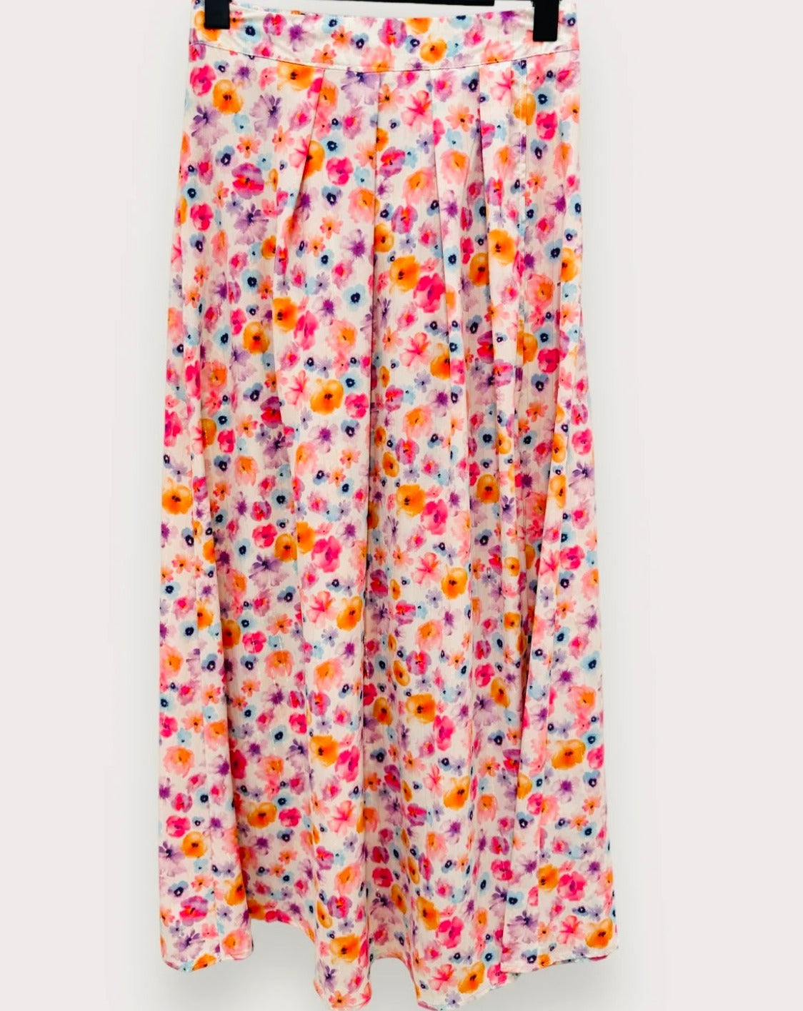 Jupe longue fleurs NORA