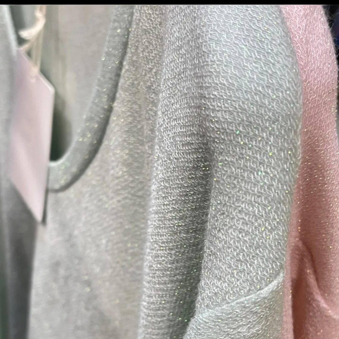 T-shirt maille à paillettes YAO