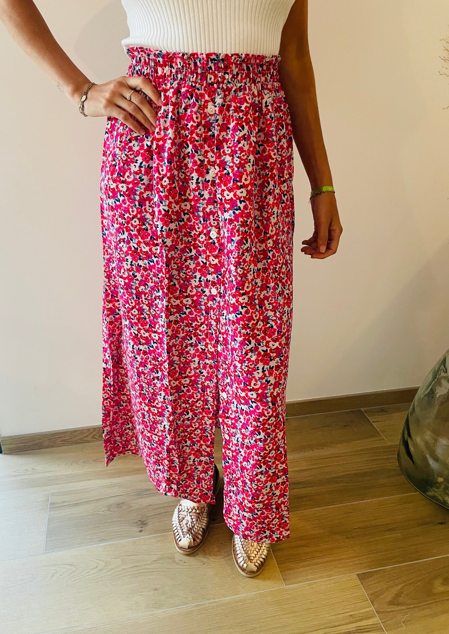 Jupe fleurs Lucie