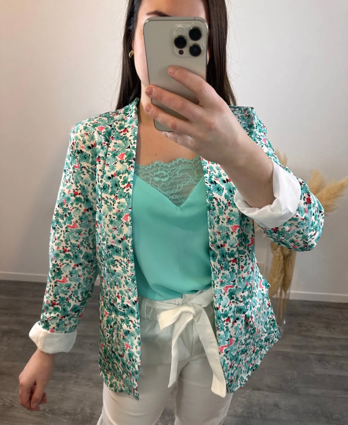 Blazer turquoise WILIANE
