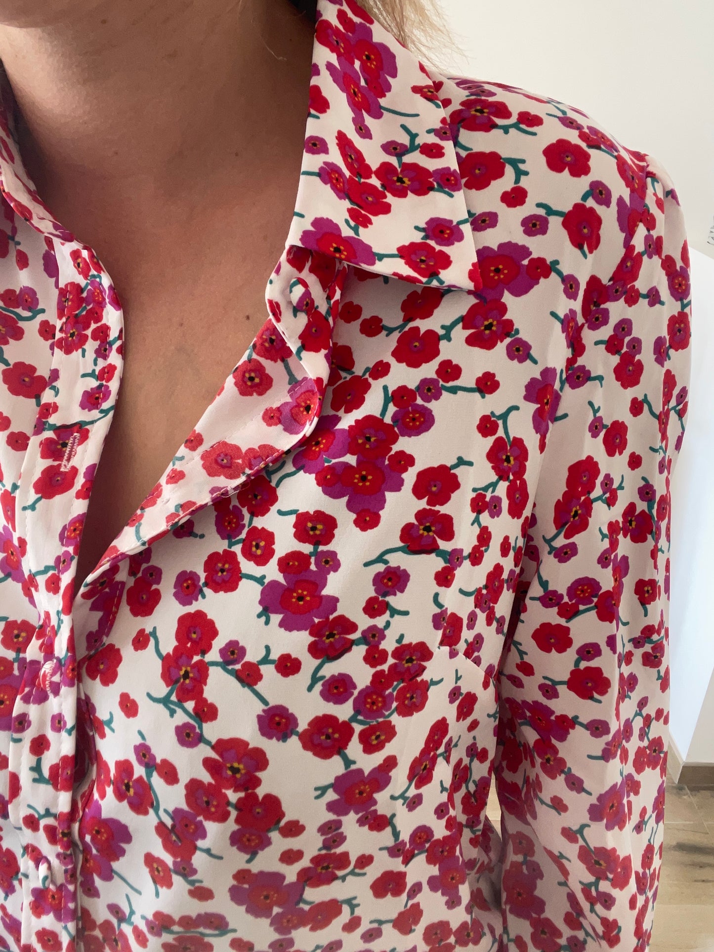 Chemisier fleurs Erika