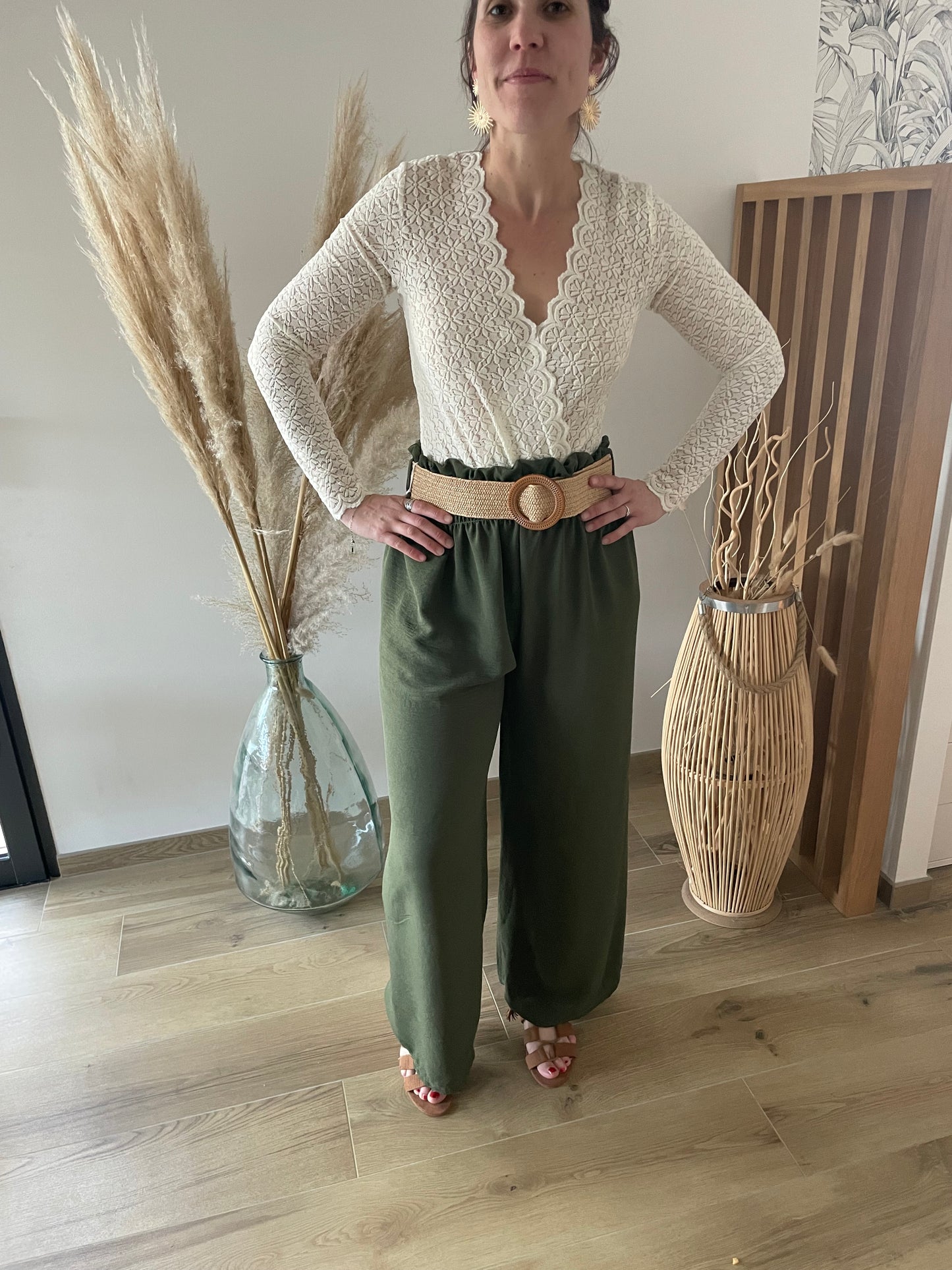 Pantalon ZAHO kaki