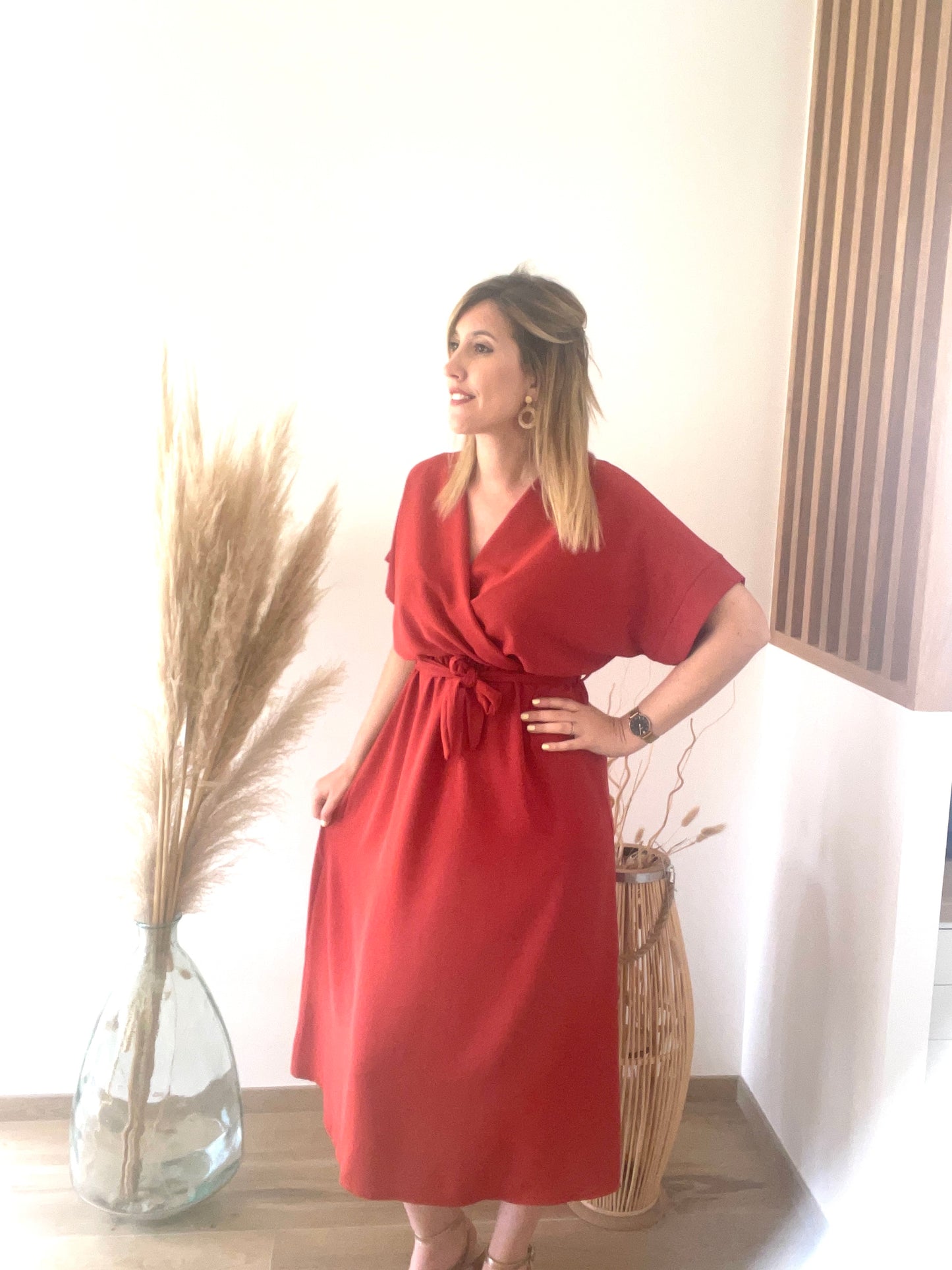 Robe claire ROUILLE