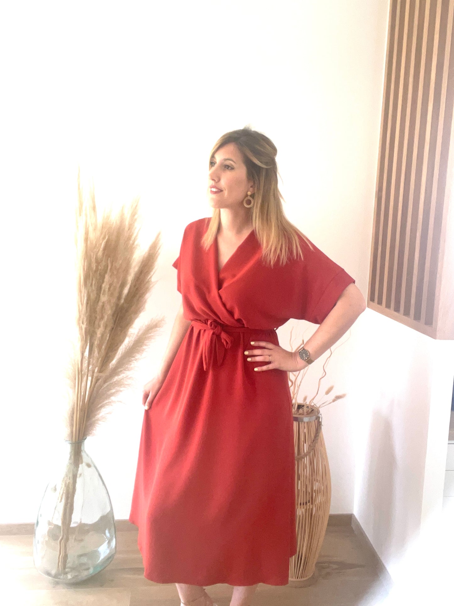 Robe claire ROUILLE
