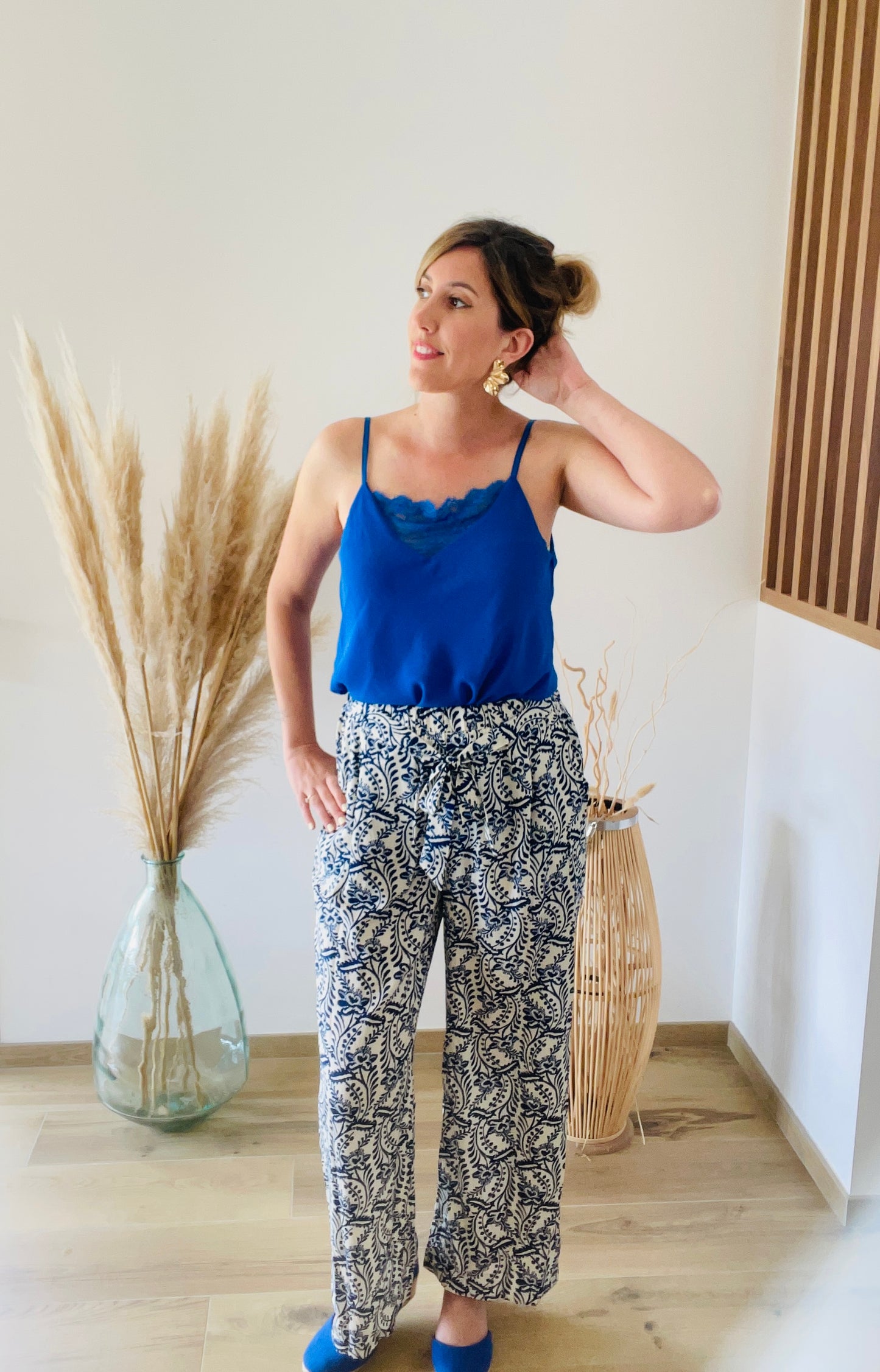 Pantalon imprimé DAPHNE