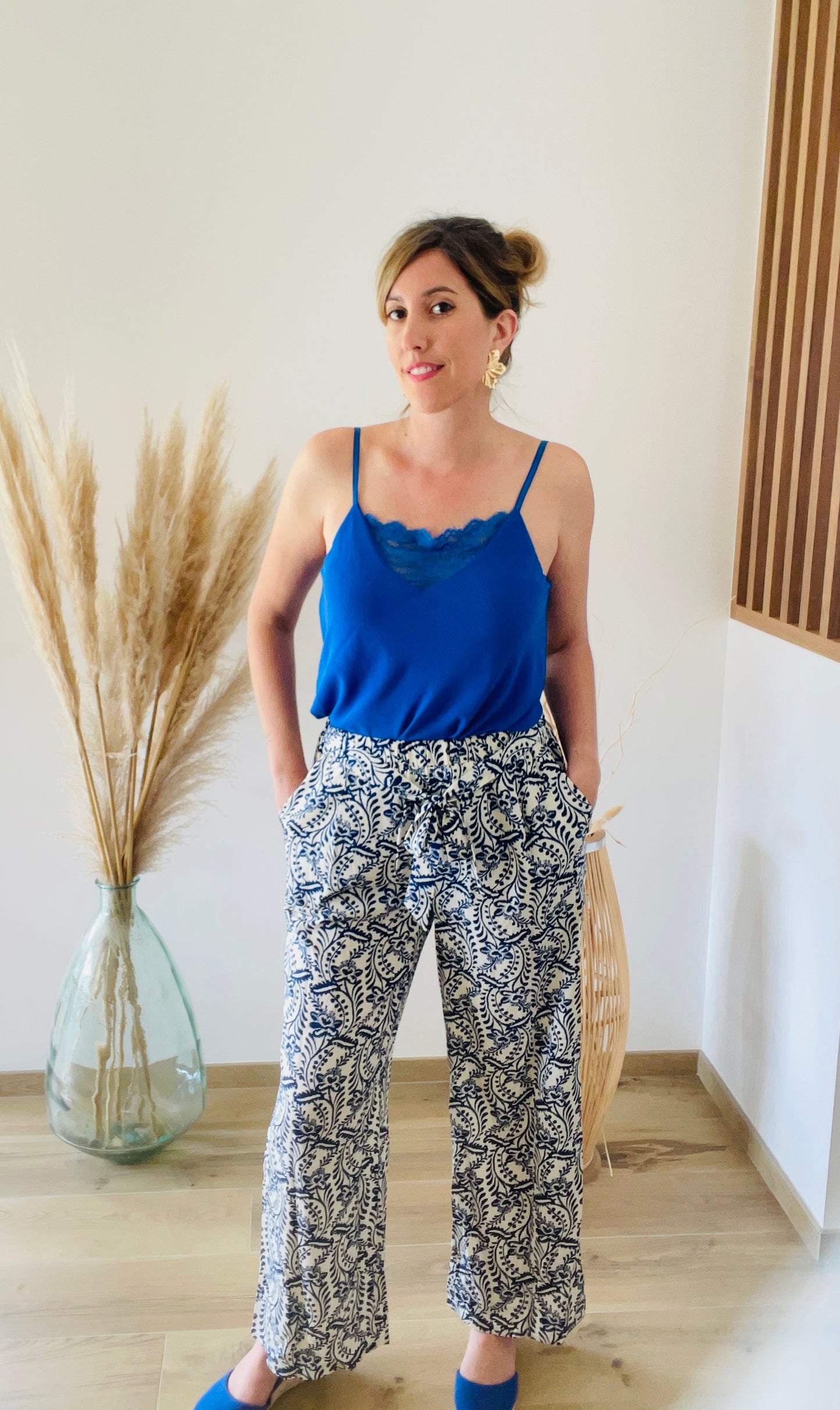 Pantalon imprimé DAPHNE