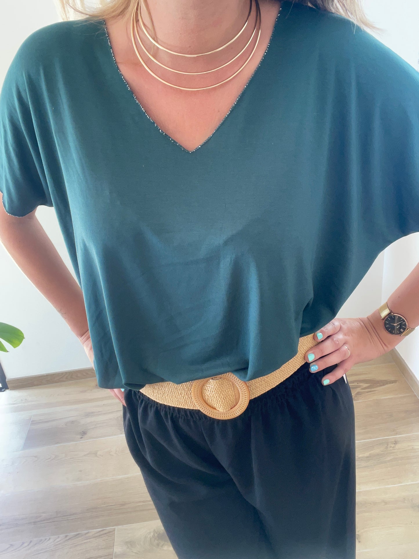 T-shirt Oversize Vert