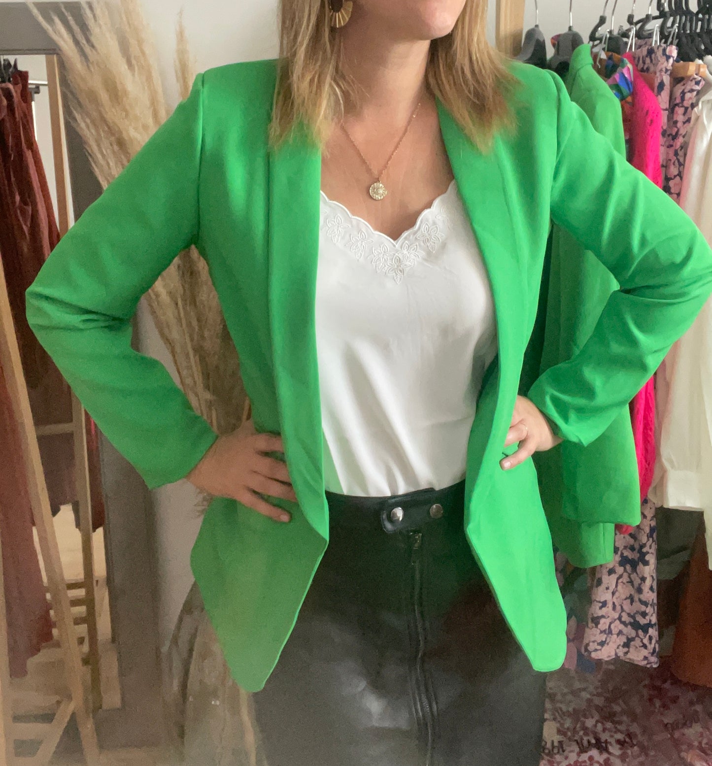 Blazer vert camille