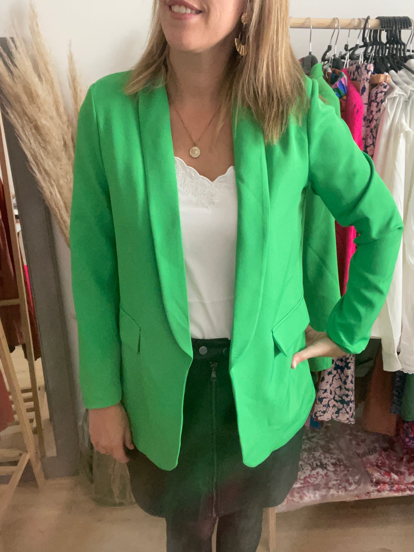 Blazer vert camille