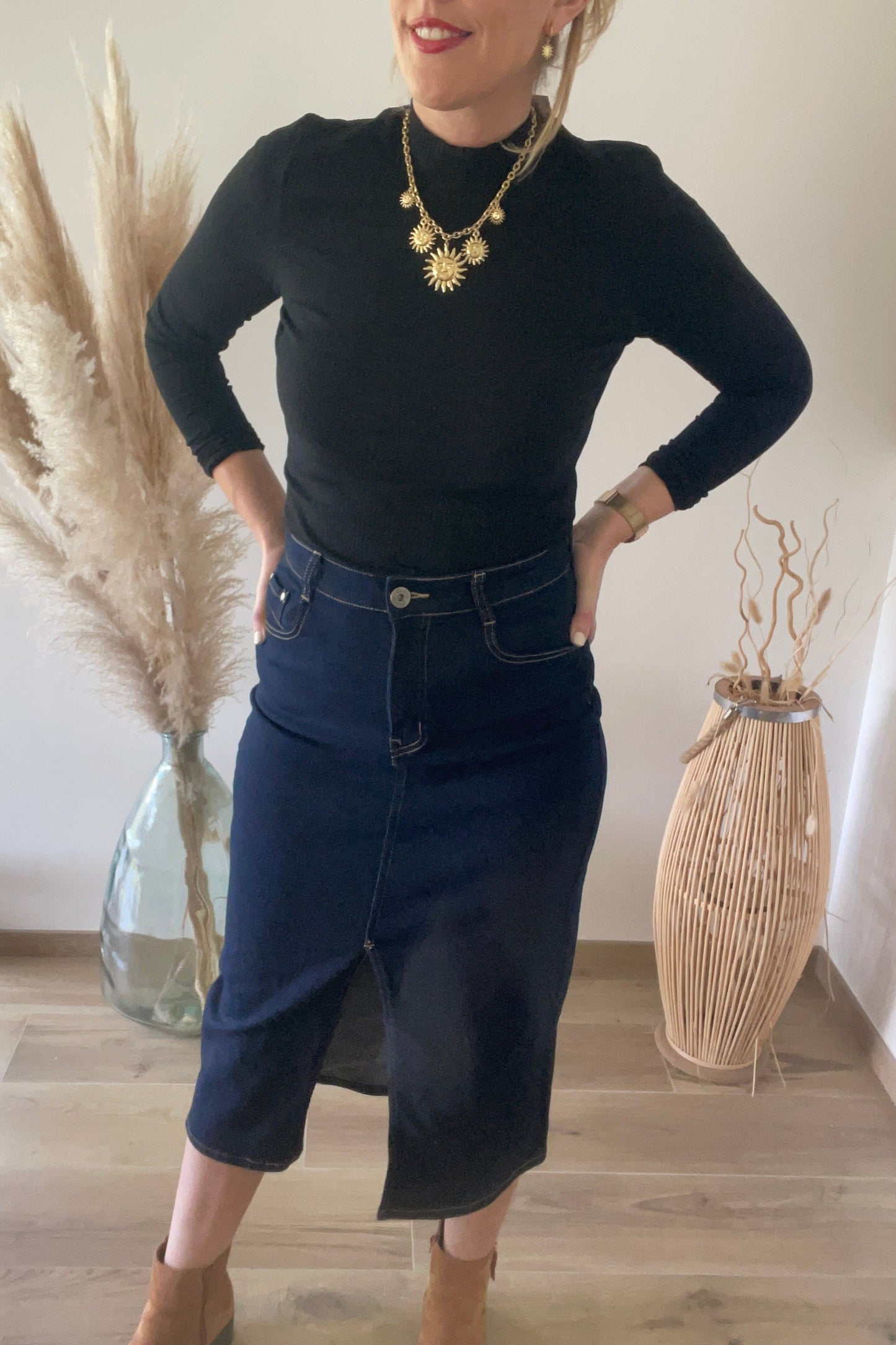 Jupe longue jeans BRUT