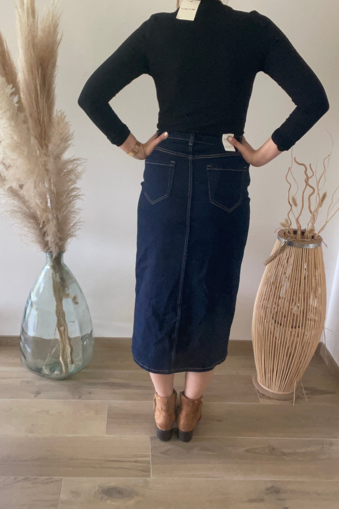 Jupe longue jeans BRUT