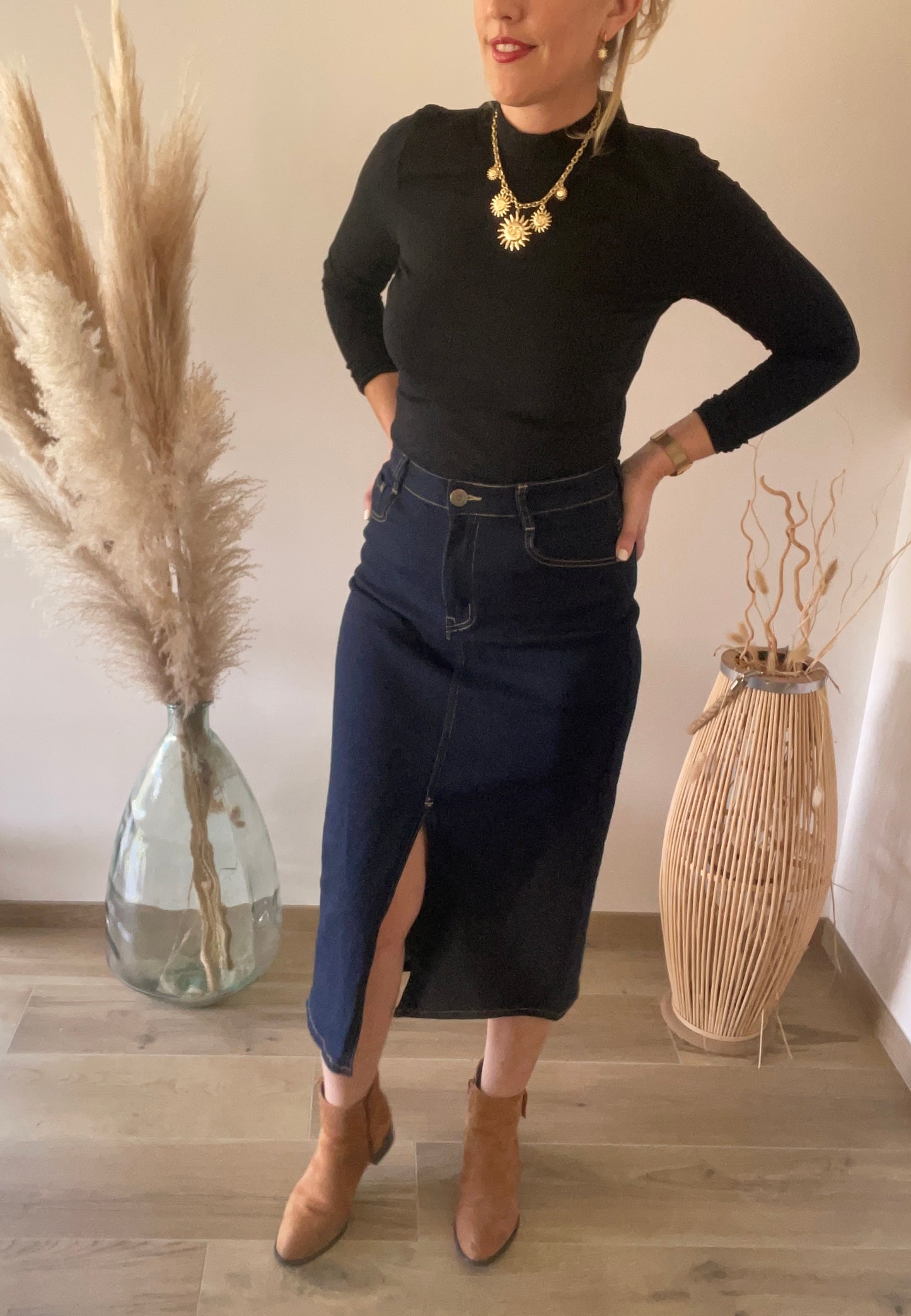 Jupe longue jeans BRUT