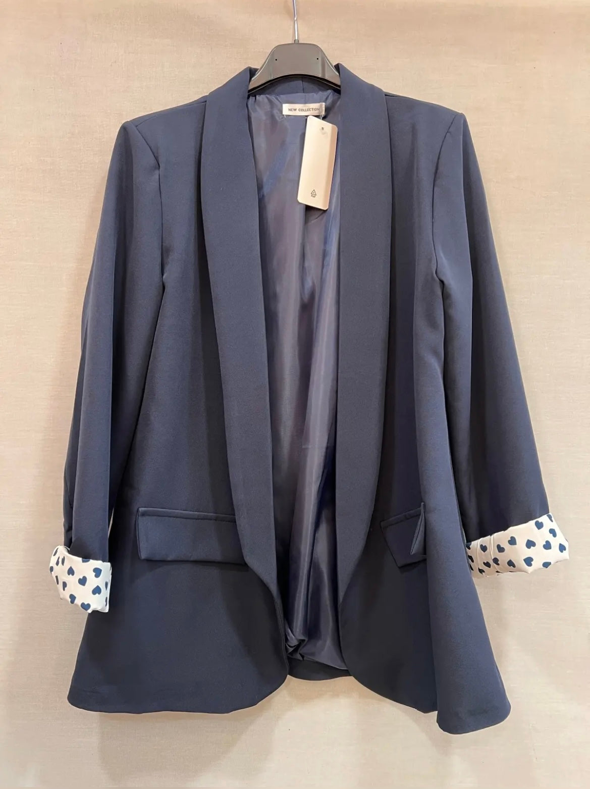 Blazer MARINA manches cœurs