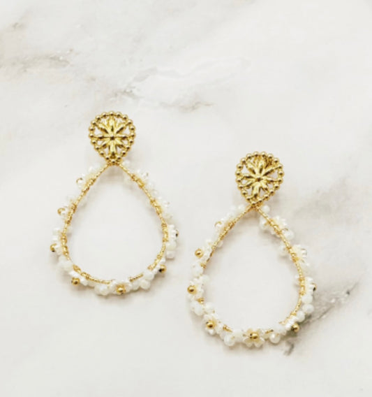 Boucles d'oreilles PERLE